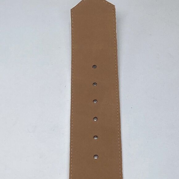 Sergio Hudson Square Buckle Wide Leather Belt size 12 main image 13
